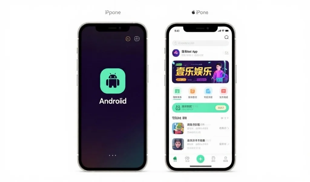 壹乐娱乐app安卓与苹果iOS版界面设计及操作流畅度对比分析